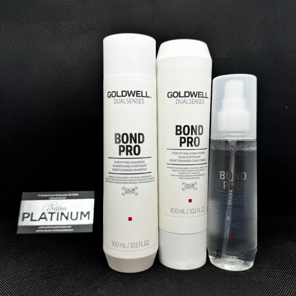 Goldwell Dualsenses Bond Pro Shampoo, Conditioner  Spray Set
